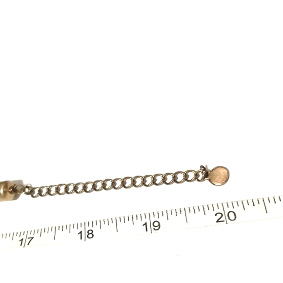 VINTAGE BROWN MULTISTRAND BRONZE BLUE GREEN MARBLE DISCS BEADED 17-20" NECKLACE - Picture 7 of 8